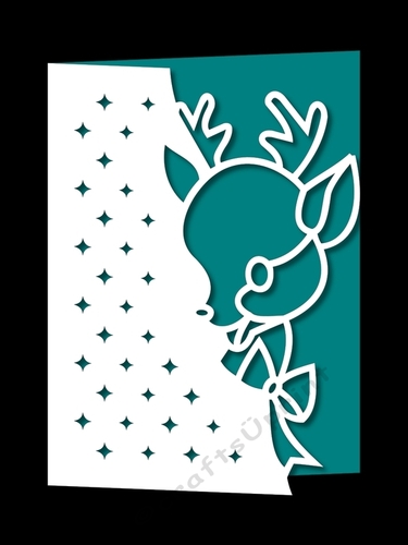 OVER THE EDGE CHRISTMAS REINDEER 2