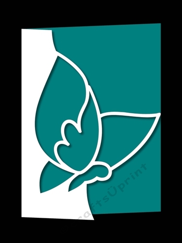 OVER THE EDGE BUTTERFLY CARD 6