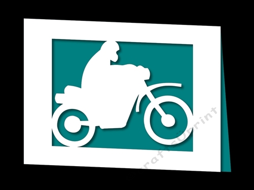 MOTORBIKER CARD