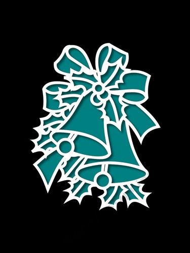 CHRISTMAS BELLS TOPPER 5
