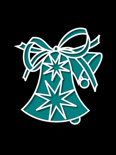 CHRISTMAS BELLS TOPPER 8