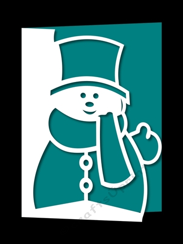 OVER THE EDGE CHRISTMAS SNOWMAN 4