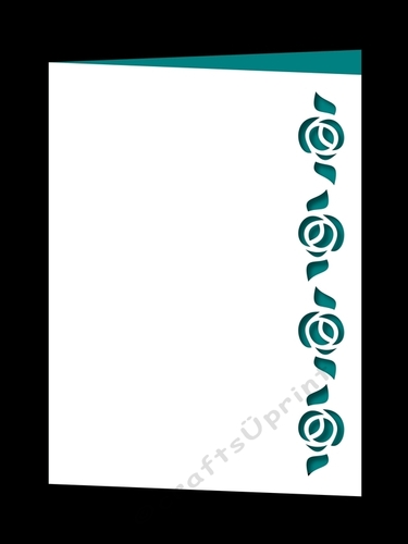 ROSE FLORAL CARD