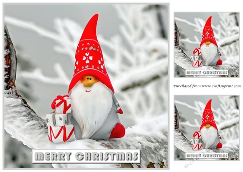 Imp Santa Claus Topper
