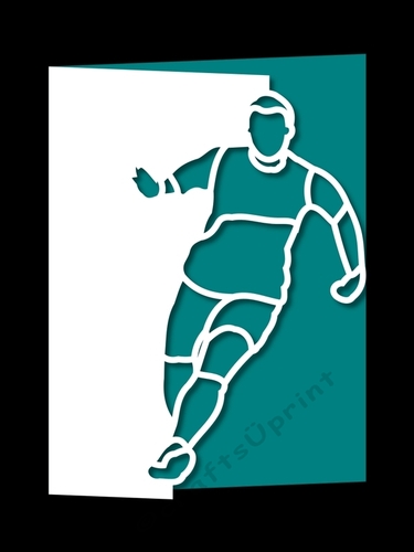 OVER THE EDGE FOOTBALL PLAYER