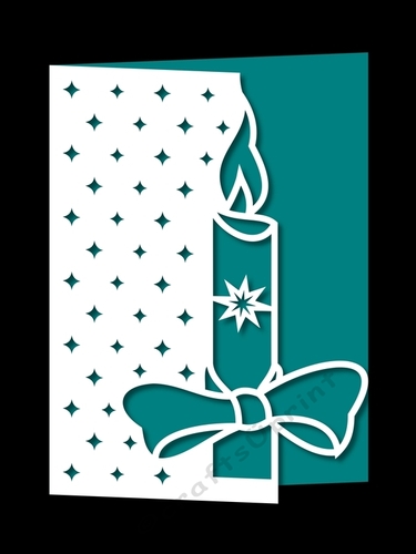 OVER THE EDGE CHRISTMAS CANDLE 10