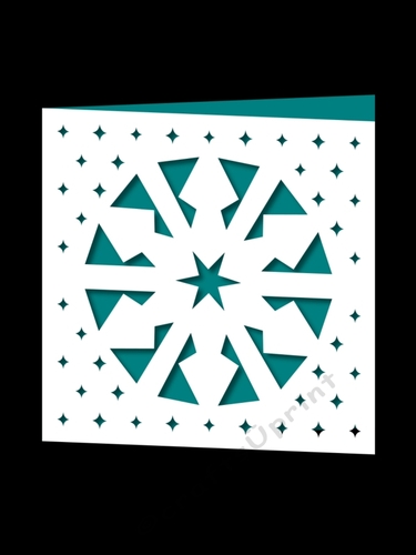 CHRISTMAS ORNAMENT CARD 1