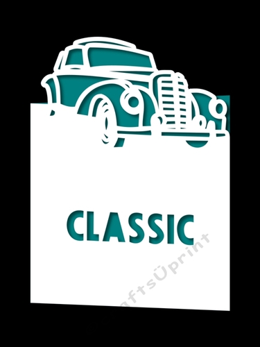 VINTAGE CAR OVER THE TOP 2