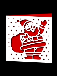 SANTA SQUARE CARD 2