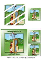 Golf and Beer Oblique Panels