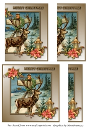 Christmas Reindeer Side Stacker