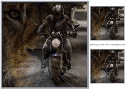 Lion Power Bike Topper