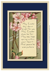 Vintage Easter Blossoms A4