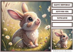 Cute Baby Animals Quick Card 4