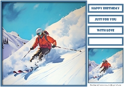 Skier Quick Card