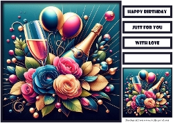Birthday Celebration Quick Card 3