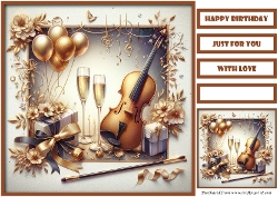 Birthday Celebration Quick Card 7