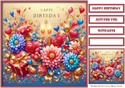 Birthday Celebration Quick Card 17