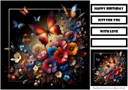 Birthday Celebration Quick Card 20