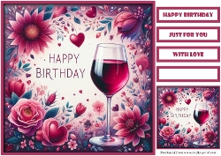 Birthday Celebration Couple Quick Card 3