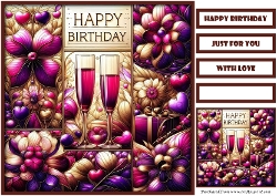 Birthday Female Quick Card 10