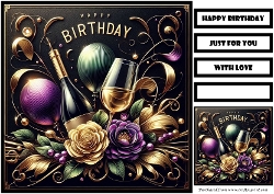Birthday Female Quick Card 21