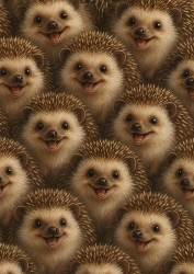 Backing Paper - Hedgehog