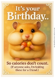 DD FUNNY BIRTHDAY A4 37