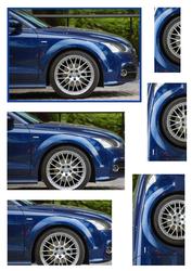 Modern Sports Car Pyramid
