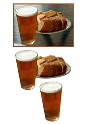 Beer and Bread 3D Decoupage