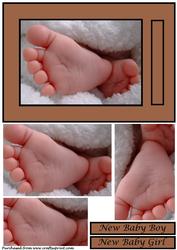 New Baby Quick Card