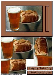 Beer and Bread Quick Card