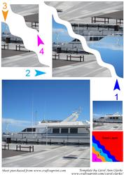 Yacht Square Wavy Corner Stacker