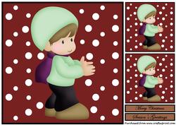 Christmas Boy Topper