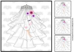 Bridal Veil Topper