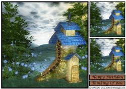 Fairy House Topper
