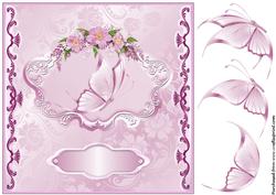 Birthday Butterfly Decoupage