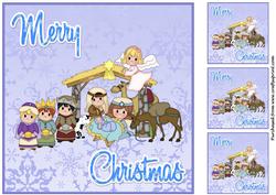 Christmas Nativity Topper 1