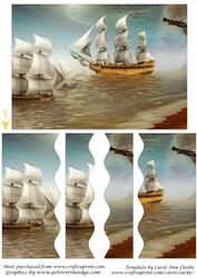 Pirate Ship Wavy Side Stacker