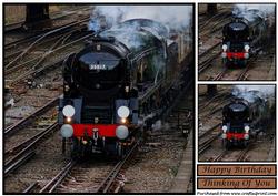 Vintage Steam Train Topper