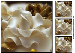 Golden Wedding Topper
