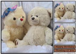 Hugging Bears Topper