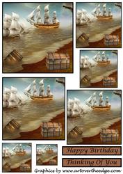 Pirate Ship Toppers