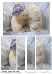 Kissing Teddy Bears Side Stacker