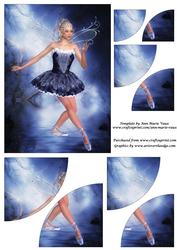 Ballerina Fairy Duo Corner Stacker 1