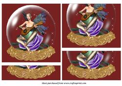 Guitar Playing Fairy Bottom Stacker 1