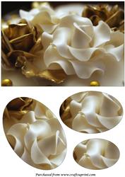 Golden Wedding Oval Pyramid