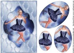 Ballerina Fairy Oval Pyramid 1