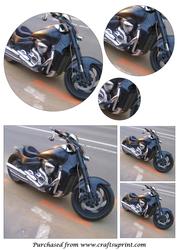 Motor Bike Circle Pyramid