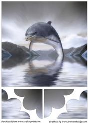 Dolphin Fantasy Quadro Petal Corner Stacker